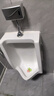 柯鲸 家用感应小便器壁挂式男士感应器小便池挂墙式智能自动冲水 B款 悬挂式+暗装感应+地排 实拍图