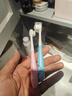 英国DR.WLEN迪王儿童牙刷1-2-3-6岁幼儿宝宝婴儿蓝粉万软毛呵护清洁乳牙刷 实拍图