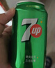 百事可乐七喜7UP 柠檬味 碳酸饮料汽水 330ml*24听胖罐 整箱装 实拍图