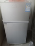 长城（GREAT WALL FRIDGE）家用迷你小冰箱小型冷冻冷藏保鲜宿舍出租房办公室节能省电双开门电冰箱 银色83L【一级能效 全国联保】 实拍图