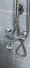 科勒（KOHLER）淋浴花洒套装三出水淋浴柱方型顶喷多功能手持莲蓬头升降淋浴器 性价比款-77365T 实拍图