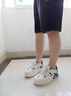 森马男鞋2025夏季新款休闲百搭运动厚底小白鞋子男士软底网面板鞋轻便 米兰网面 43 实拍图