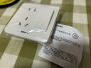 西门子（SIEMENS）开关插座 10A五孔带开关插座 暗装面板 远景雅白色5UB82243NC01 实拍图