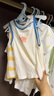 巴拉巴拉婴儿衣服新生儿内着上衣宝宝两件装内着套装可爱萌趣时尚 蓝黄色调-两件装-208224131201 80 实拍图