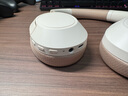飞利浦（PHILIPS）头戴式舒适无线蓝牙耳机主动降噪耳麦游戏耳机SHP9500手机电脑通用TAH7508 米白色 实拍图