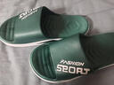 洁丽雅特大码男士外穿拖鞋夏季户外运动时尚防滑耐磨踩屎感凉拖鞋男款 绿色 40-41 (标准码) 实拍图