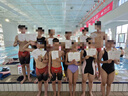速比涛（Speedo）泳裤男时尚动感舒适高弹专业训练速干五分及膝泳裤 黑/灰色 36 实拍图