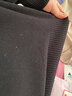 泊荣仕佳 秋冬款100%纯羊毛衫女短款半高领内搭基础款毛衣打底衫 黑色 3XL 实拍图