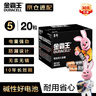 金霸王(Duracell)5号电池20粒装碱性干电池五号 适用博朗耳温枪/血糖仪/鼠标血压计电子秤遥控器儿童玩具 实拍图