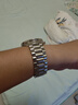 积优（JEAYOU）钢带适用浪琴表带钢带汉密尔顿表链阿玛尼天王手表带天梭精钢表带 实拍图