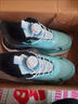 里奇.乔丹   RICKY JORDAN运动鞋男秋冬季鞋子旋转纽扣跑步鞋初中学生超轻减震网面透气男鞋 浅蓝-透气飞织 42 标准鞋码 实拍图