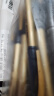 uni三菱 uni-ball AIR黑科技蓝色中性笔高颜值0.5蓝笔签字笔商务直液式水笔水性笔 UBA-188M 3支 实拍图