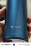 虎牌（TIGER）轻量便携弹盖保温保冷水杯子MMJ-A36C-AM蓝莓冰沙360ml 实拍图