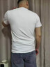 冰丝速干短袖T恤男夏季宽松户外跑步透气短袖男士健身运动服上衣 【高质量冰丝凉感清仓】佰T015白 XL 建议体重120-130斤可穿 实拍图