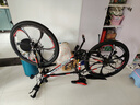 金武端自行车成人山地车公路赛车单车骑行变速超轻越野中学生初中青少年 旗舰版-六刀轮-黑红色 26寸27速 实拍图