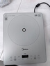 美的（Midea）家用电磁炉电陶炉电池炉2200W大功率猛火新型电磁灶一体微晶面板爆炒炒菜智能定时火锅炉MC-E22B60 实拍图