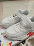 ABC KIDS童鞋男童鞋子2025冬季新款儿童运动鞋小白鞋女中小童白色表演鞋子 革面白色 38 实拍图