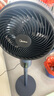 美的（Midea）【变频轻音】空气循环扇家用遥控电风扇四季净化扇轻音落地扇99%抑菌桌面小风扇大风力风扇GDG24ZR 实拍图