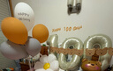 狮洛德  ins百天布置男女蛇宝100天装饰百岁宴场景气球背景墙纪念套装 实拍图