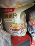 美丽雅一次性碗500ml*50只食品级餐盒 耐高温快餐野餐打包圆形纸碗饭盒 实拍图