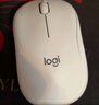 罗技（Logitech）M196 无线蓝牙鼠标 办公鼠标 笔记本商务办公家用 小巧便携 对称手型 珍珠白 实拍图