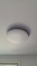 欧普（OPPLE）24瓦吸顶灯客厅卧室灯智控快装LED灯饰简约风10㎡包安装 冰玉III 实拍图