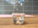 初雪 玻璃小茶杯主人杯单杯日式功夫茶杯水晶高端品茗杯个人茶道茶具 藏金杯 实拍图