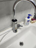 奥克斯（AUX）电热水龙头热水器加热水龙头快速热水变频恒温厨房下进水 【大屏数显】电镀银+漏保插头+万向喷头 实拍图