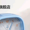 得力（deli）2025新款全自动闹钟儿童房电子表 钟表起床神器学生专用卧室大声音响床头闹钟学生推荐 开学季9024 迷你夜光-深邃蓝 实拍图
