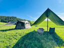 NatureHike挪客Village 6.0屋脊2代速开帐篷天幕户外露营黑胶防晒防雨小屋帐 实拍图