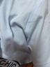暇步士（Hush Puppies）童装儿童25夏季圆领短袖T恤男女童款短袖 冰晶蓝 150cm 实拍图