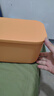 晟旎尚品杂物收纳盒家用零食玩具桌面储物盒宿舍衣柜衣服塑料整理箱收纳箱 大号加高-两只装（带盖） 实拍图