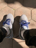 双星八特男鞋运动鞋经典复古跑步鞋秋冬季棉鞋加绒休闲鞋轻便软底鞋子男款 灰色 40 实拍图