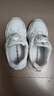 泰兰尼斯春季儿童运动鞋男女童旋钮小白鞋中大童缓震跑步鞋 白色 28码 实拍图