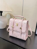 迪士尼（DISNEY）包包女款草莓熊联名女包2025新款女生小背包生日礼物女生 草莓熊-粉色【赠礼盒+小熊] 实拍图