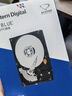 西部数据（WD）台式机硬盘 WD Blue 西数蓝盘 6TB 5400转 256MB SATA 3.5英寸大容量CMR垂直技术DIY电脑机械硬盘 实拍图
