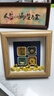 小振哥工匠正方形4寸木质中空相框厂家直发油画棒迷你画框书法diy桌面摆台 原木色（真玻璃+镂空卡纸） 方4寸（内径10*10cm） 晒单实拍图