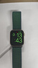 Apple/苹果 Watch SE 智能手表GPS+蜂窝款44毫米星光色铝金属表壳湖绿色回环式运动表带MXHH3CH/B 实拍图