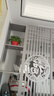 徐艺木业新中式入户屏风隔断客厅简约现代双面实木置物架正对大门遮挡玄关 福泽有余侧柜带门款230*100cm 实拍图