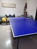 飞龙鸟（FEILONGNIAO）乒乓球桌室内家用可折叠标准乒乓球台移动式兵乓球台兵浜球台案子 12MM桌面30MM腿室内无轮仅送网架 实拍图