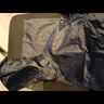 者也（ZYE）长款风衣式雨衣保安登山钓鱼防水雨披032 藏青色5XL码 实拍图