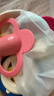 babycare婴幼儿手摇铃玩具0-1岁新生儿趣味安抚牙胶玩具牙胶摇铃艾格白 实拍图