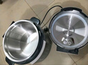 美的（Midea）0涂层电压力锅家用5L双胆健康无水焗米饭锅加深不锈钢胆电锅少盐提鲜煲汤炖肉煮饭高压锅E5915G 实拍图