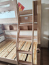 全友家居 实木高低学生储物床青少年原木风上下铺床家具1.2米 实拍图
