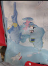 babycare婴儿抑菌凉席宝宝透气冰丝席儿童幼儿园可水洗鲸鱼喷泉65*120CM 实拍图