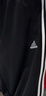 阿迪达斯 （adidas）长裤男秋季宽松透气直筒裤跑步运动防风休闲裤 黑白（经典款） XL 实拍图