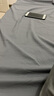 京东京造 悦柔床单单件 120g加厚耐用 A类磨毛床罩 230x250cm 科技灰 实拍图