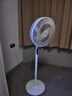 美的（Midea）【飓风节能】七叶柔风立式电风扇/家用轻音落地扇/台式小型风扇/大风力遥控定时摇头风扇SAH35BSJ 实拍图