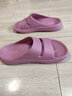制三足弓支撑拖鞋男女中国台湾进口居家四季防滑防臭扁平足矫正 玫瑰金 38 正常码/鞋长约25cm 实拍图