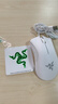 雷蛇（Razer）炼狱蝰蛇标准版有线鼠标 人体工学  电竞游戏 右手通用型 吃鸡/LOL/CS GO游戏鼠标 白色 实拍图